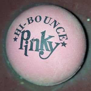 High bounce pinky ball